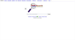 Desktop Screenshot of iussearch.it